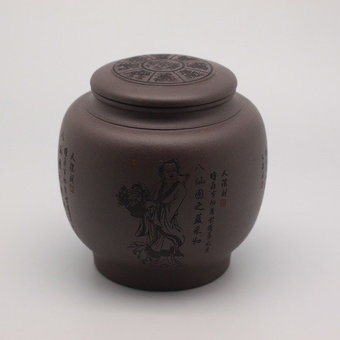 Чайница "Мужик и три женщины" маленькая