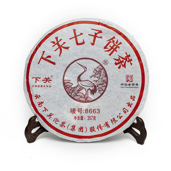 Пуэр Блин Шу "8663", Ся Гуань, 2012 г, 357 гр.