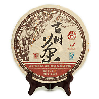 Пуэр Блин Шэн "Гу Шу Ча", "Мэн Дай", 2014 г, 357 гр