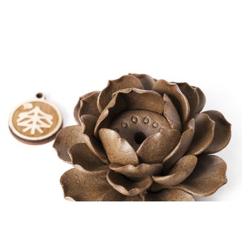 Аромакурительница "Хризантема", (маленькая) арт. 3721 Аромакурительница "Хризантема", (маленькая)